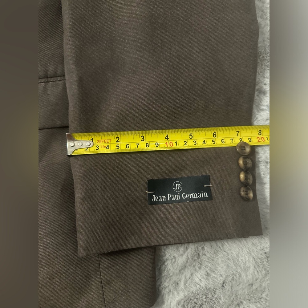 Jean Paul Germain 56R 2 Button Sport Coat Blazer Microfiber Sueded - Picture 13 of 13